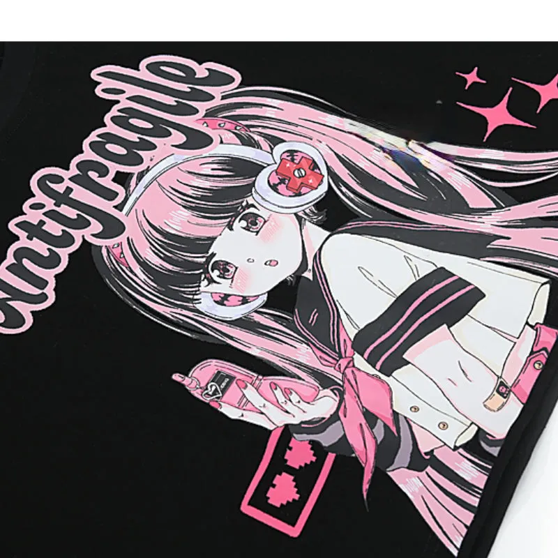 Antifragile Cute Anime Girl T-shirt ON635