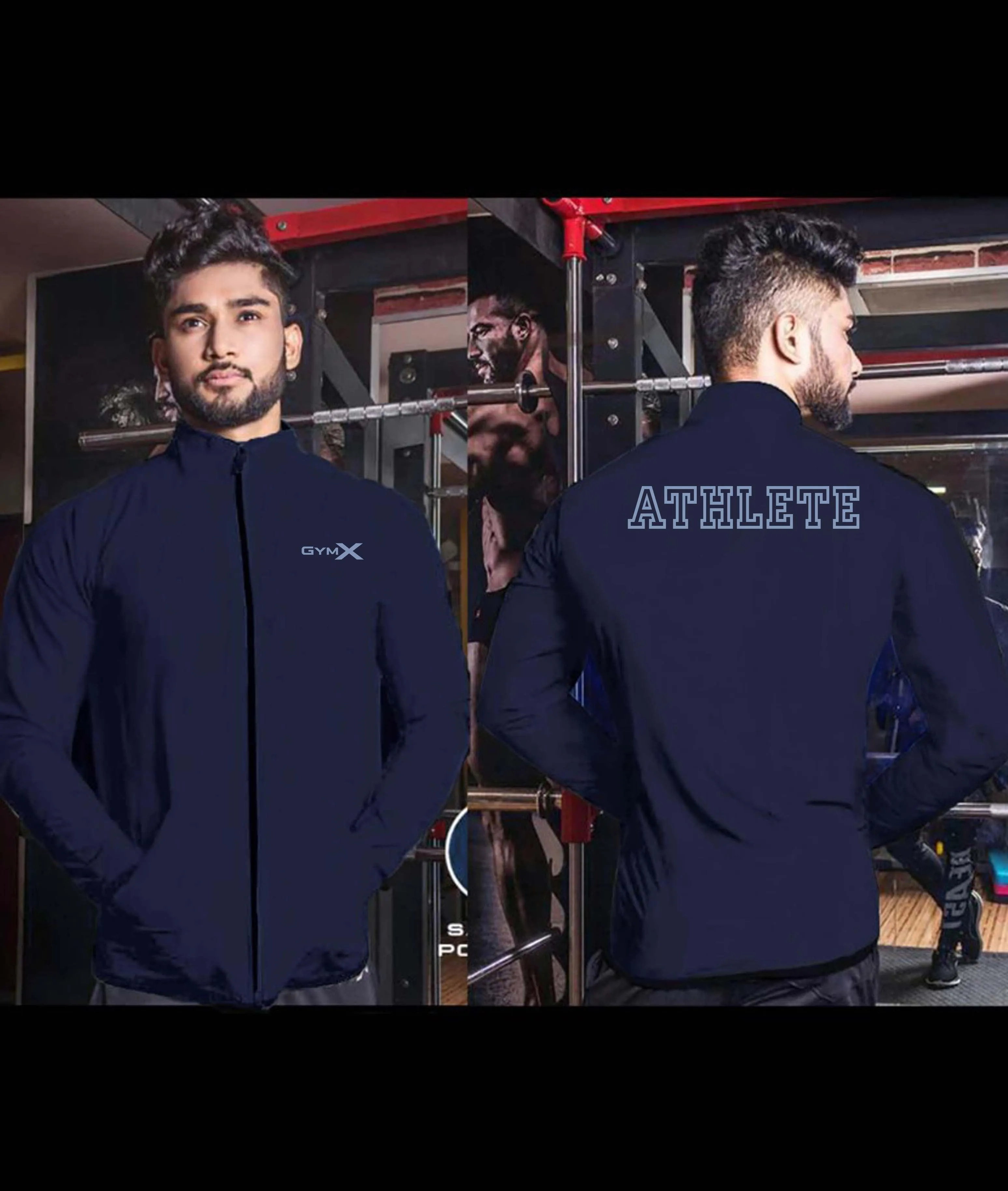 Athlete Night Blue GymX Windcheater - Sale