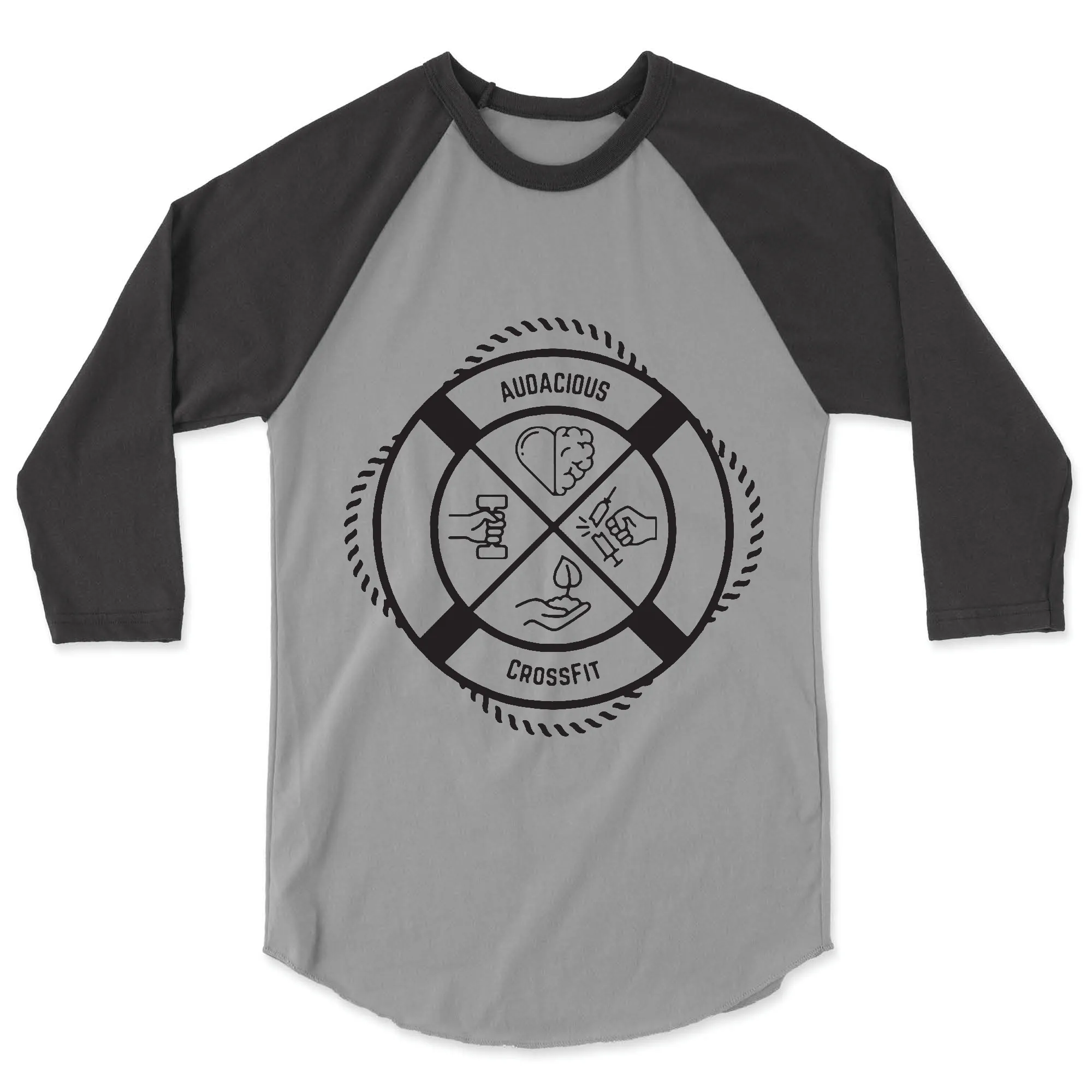 Audacious CrossFit Standard Mens - 3/4 Sleeve