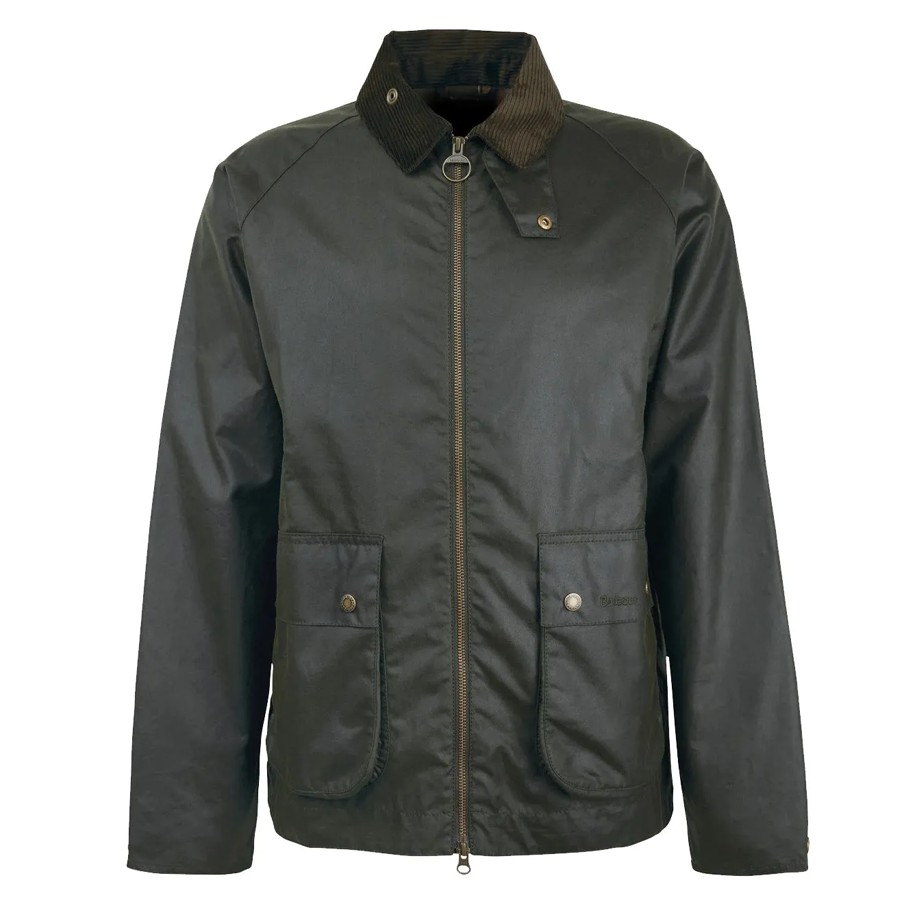 Barbour Bedale Short Wax Jacket Fern