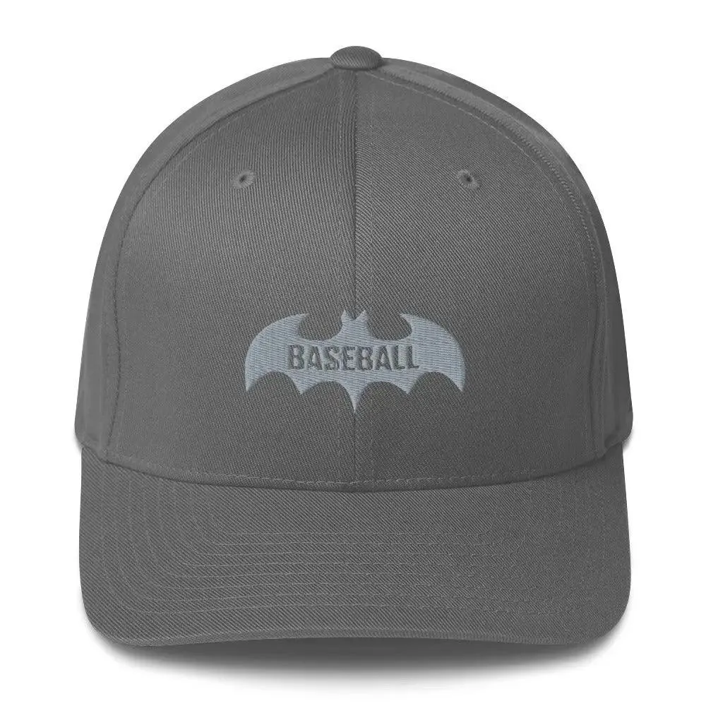 Baseball Bat Structured Twill Cap