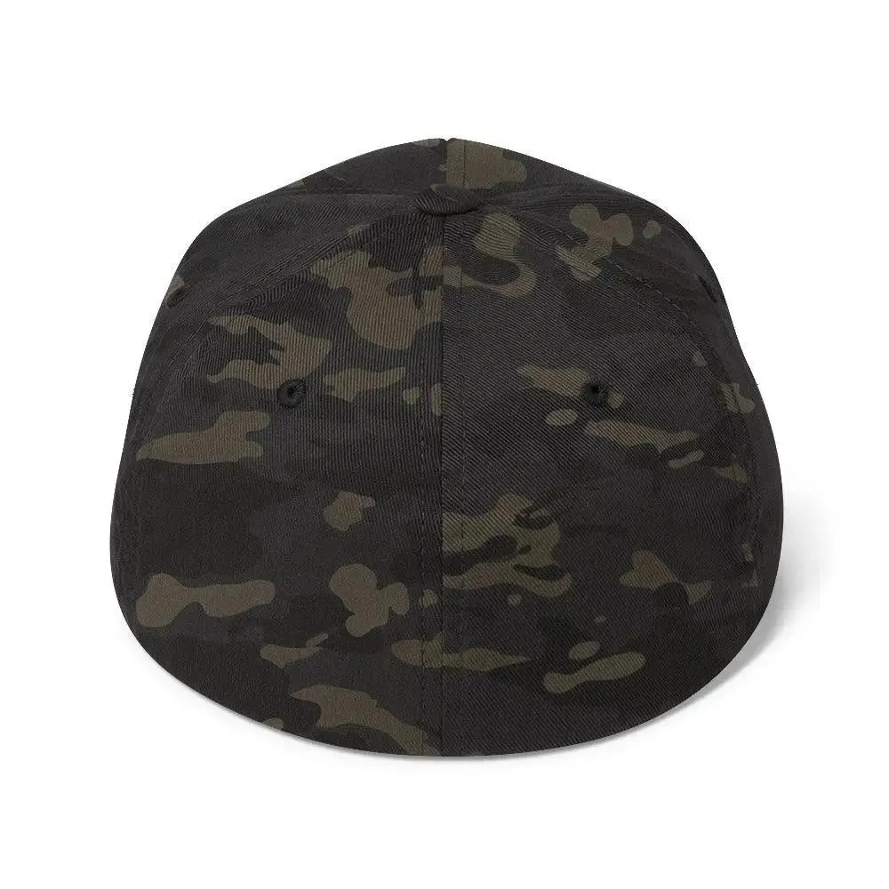 Baseball Bat Structured Twill Cap