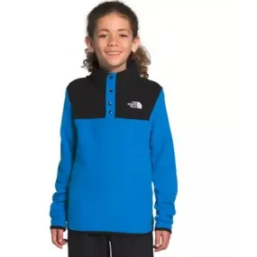 Boys' The North Face | Glacier Quarter Snap | Clear Lake Blue