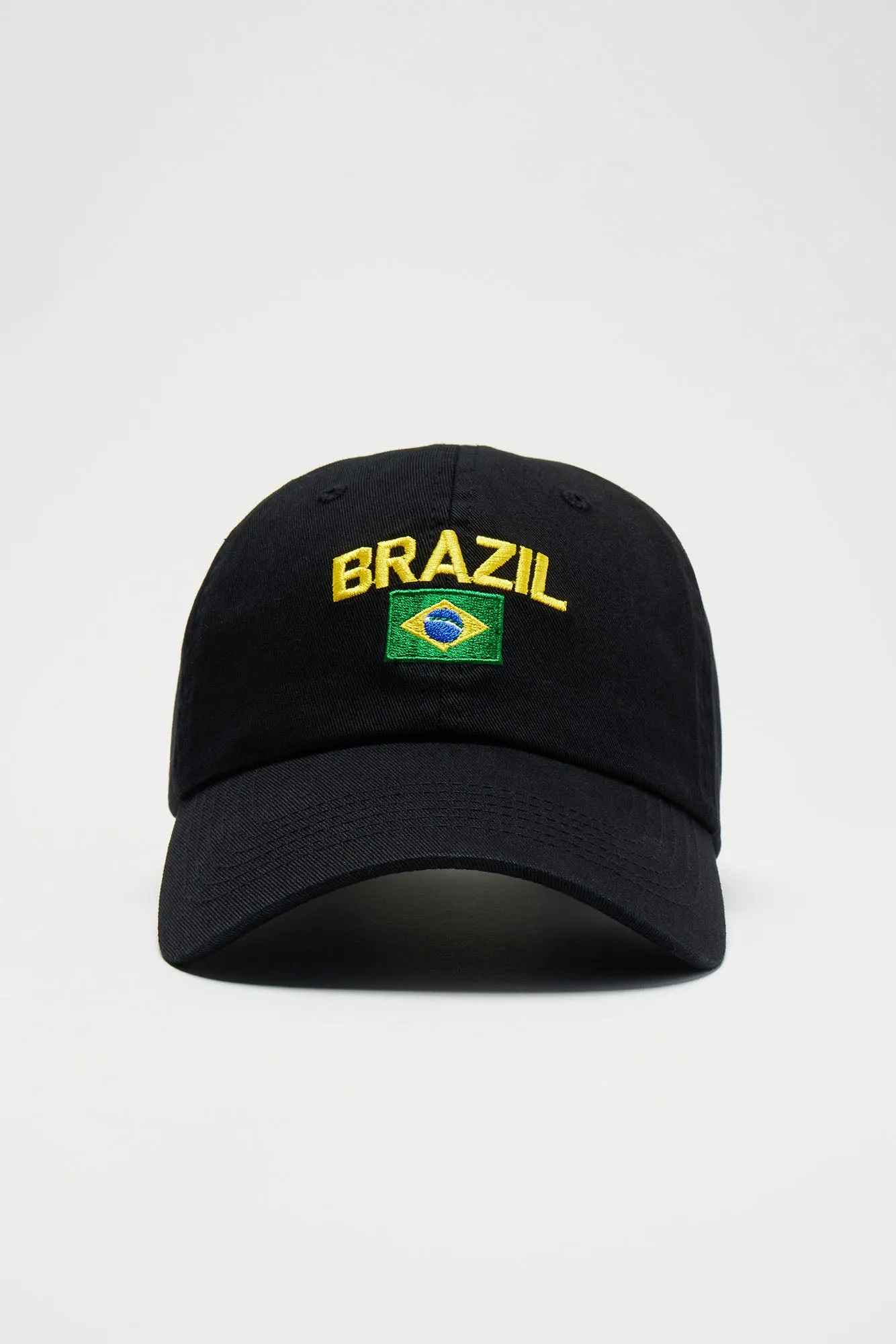 Brazil Vacay Baseball Hat - Black/combo