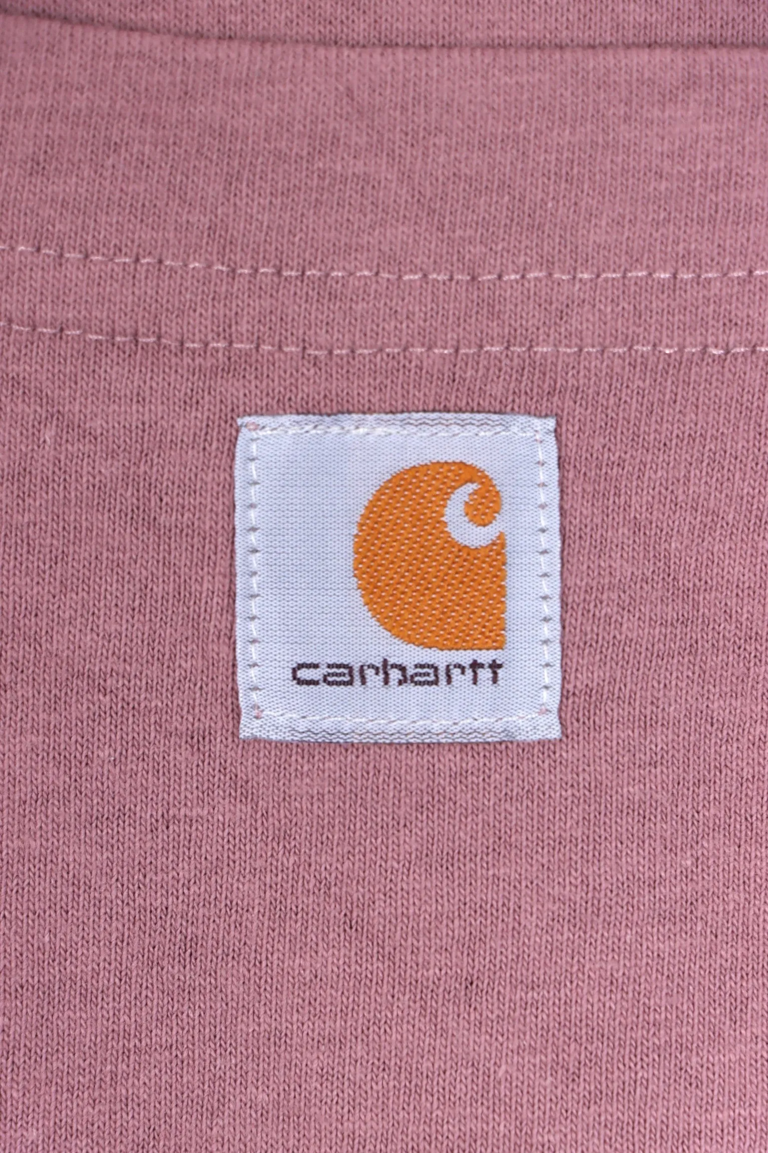 CARHARTT Mauve Front Pocket Casual T-Shirt (L)