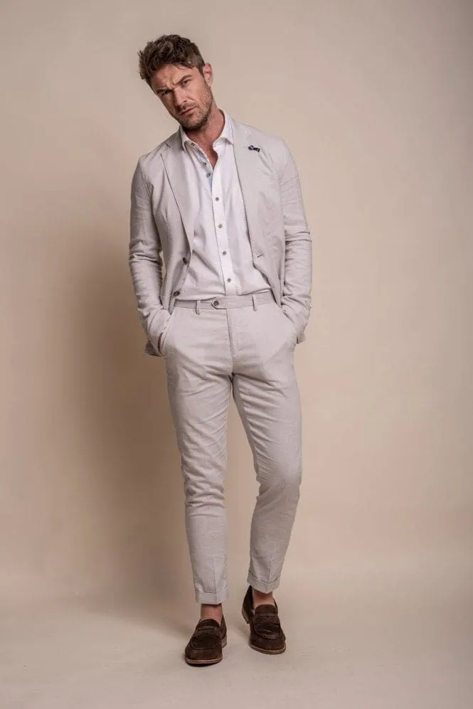 Cavani Alvari Stone Two Piece Suit