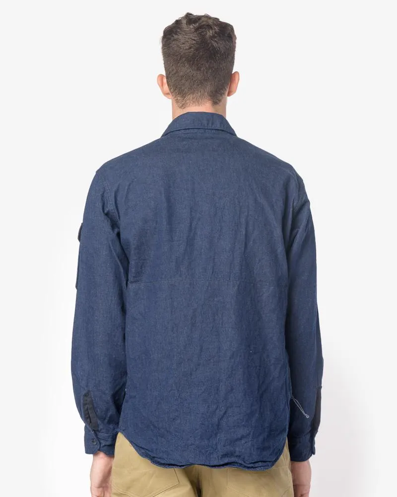 CPO Shirt in Indigo Cone Denim