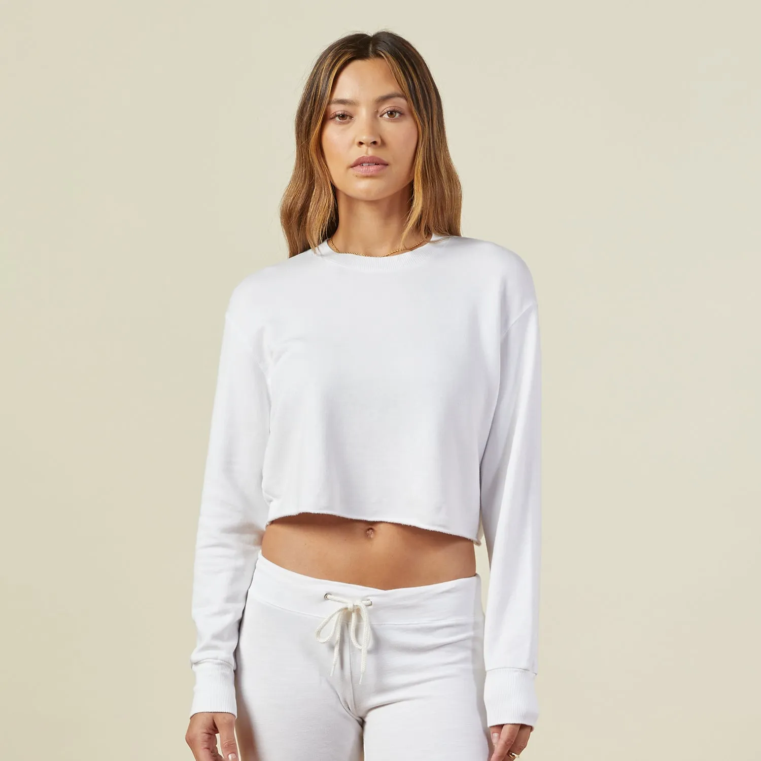 Cropped Boyfriend Sweatshirt