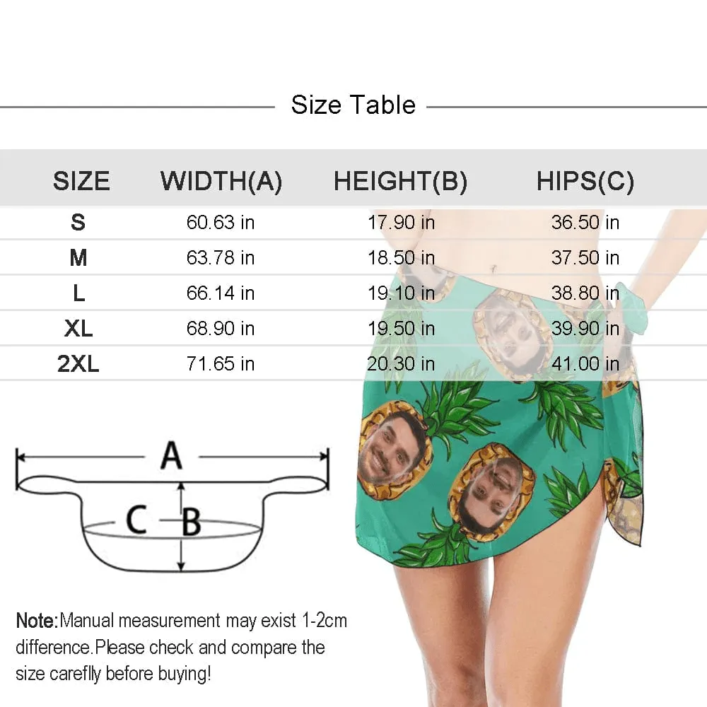 Custom Face Scales Strap Personalized One-piece Retro Bikini Swimsuit & Beach Wrap Set Custom One Piece Bathing Suits