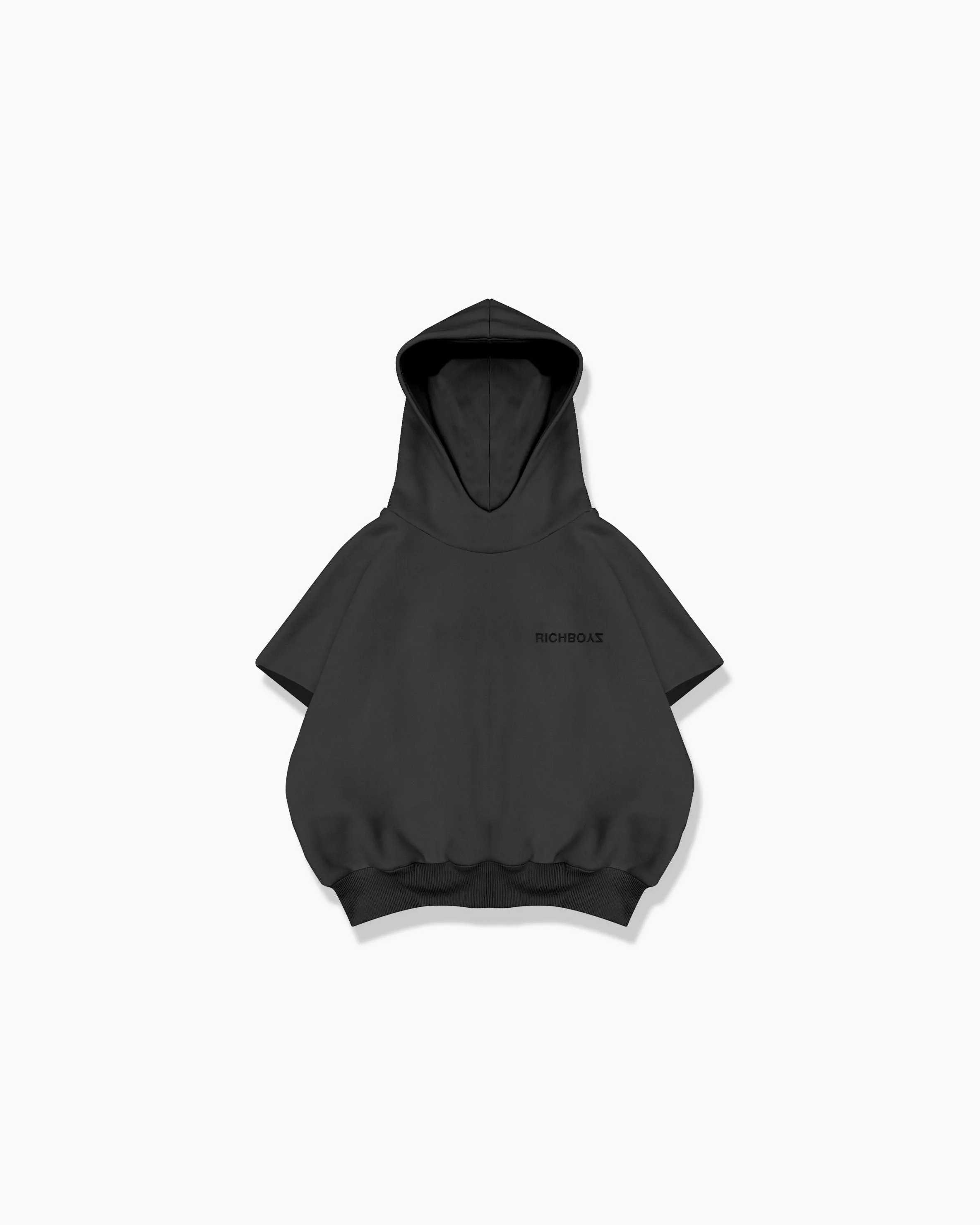 Cut Off Hoodie - Haiiro