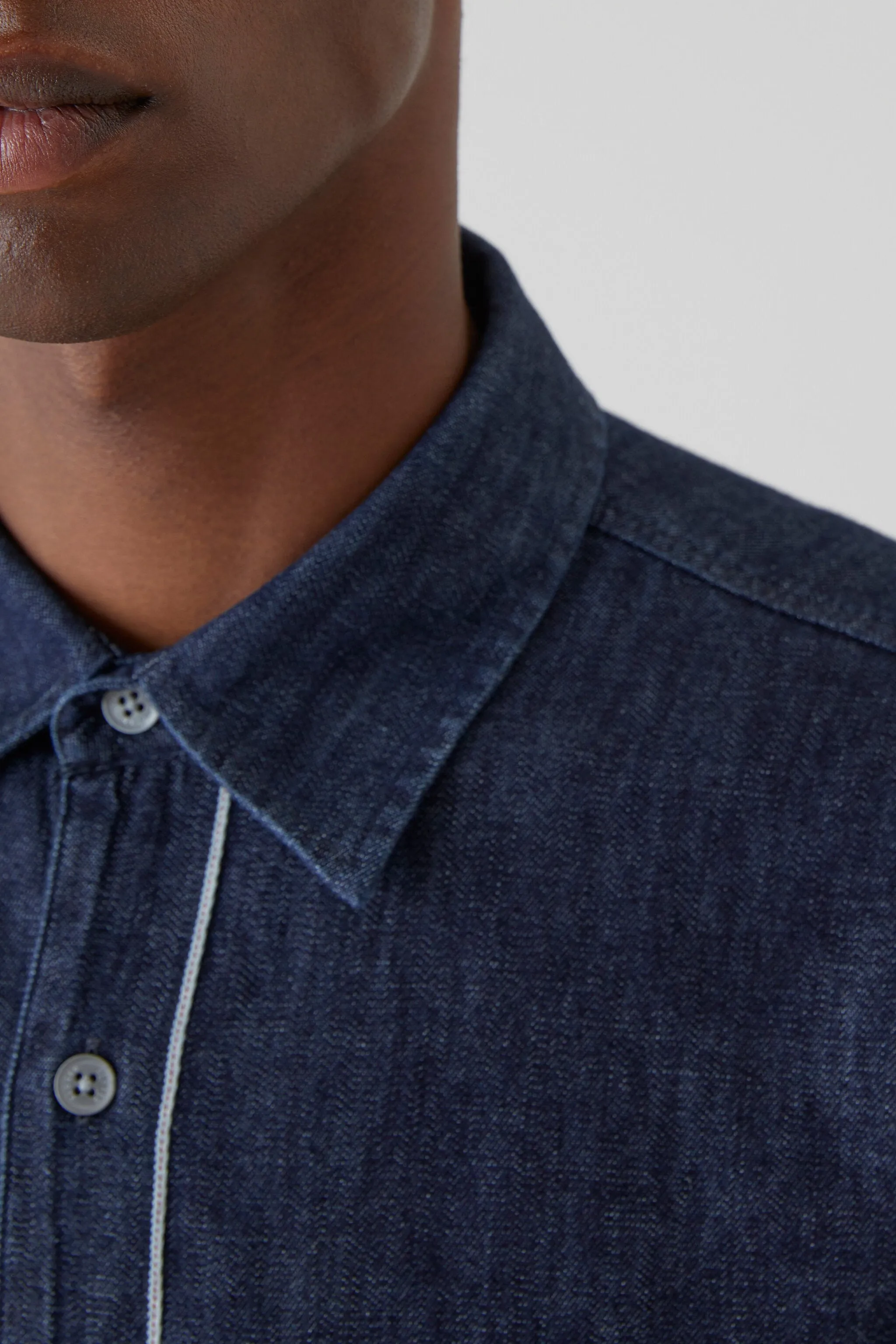 Dark Blue Selvedge shirt