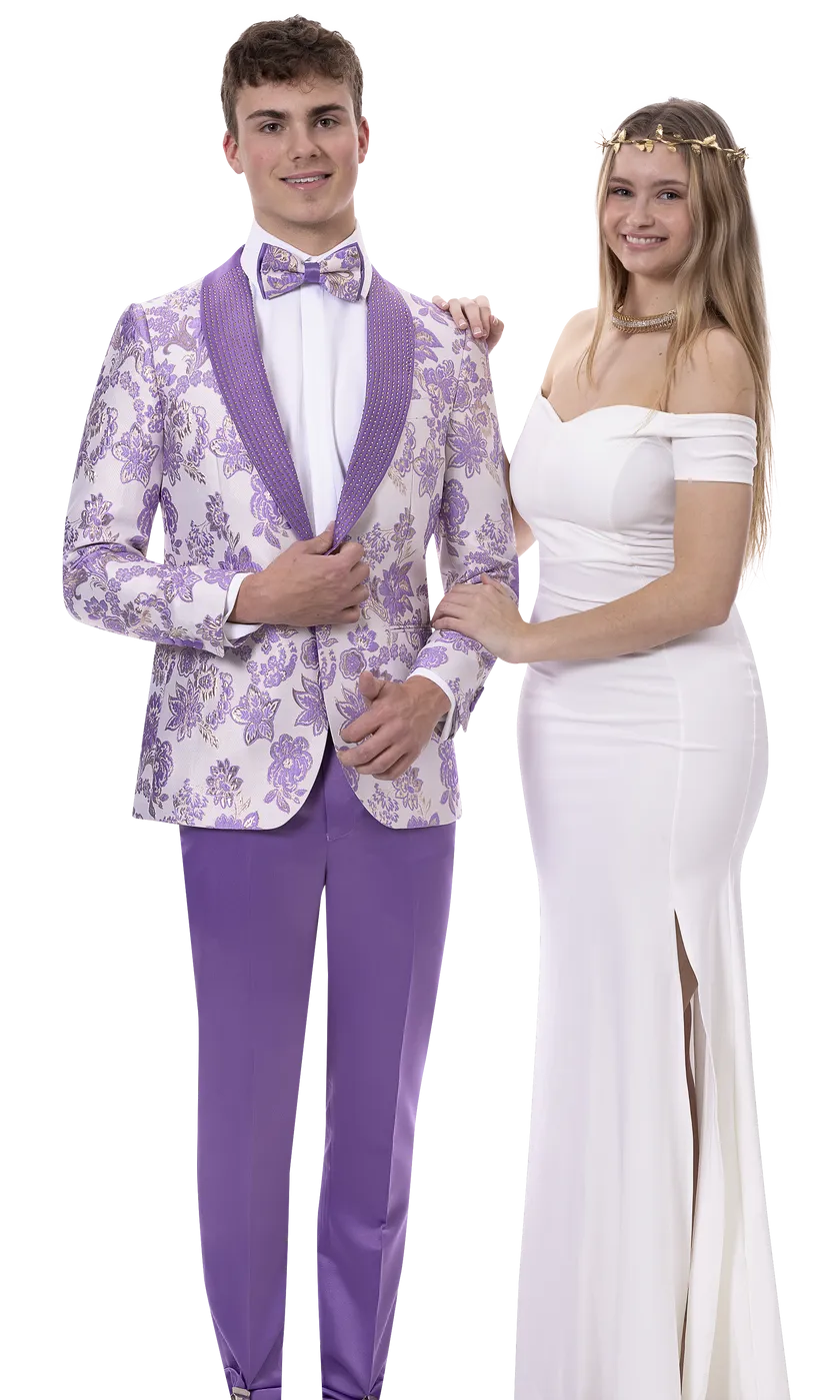 EJ Samuel Purple Suit JP113