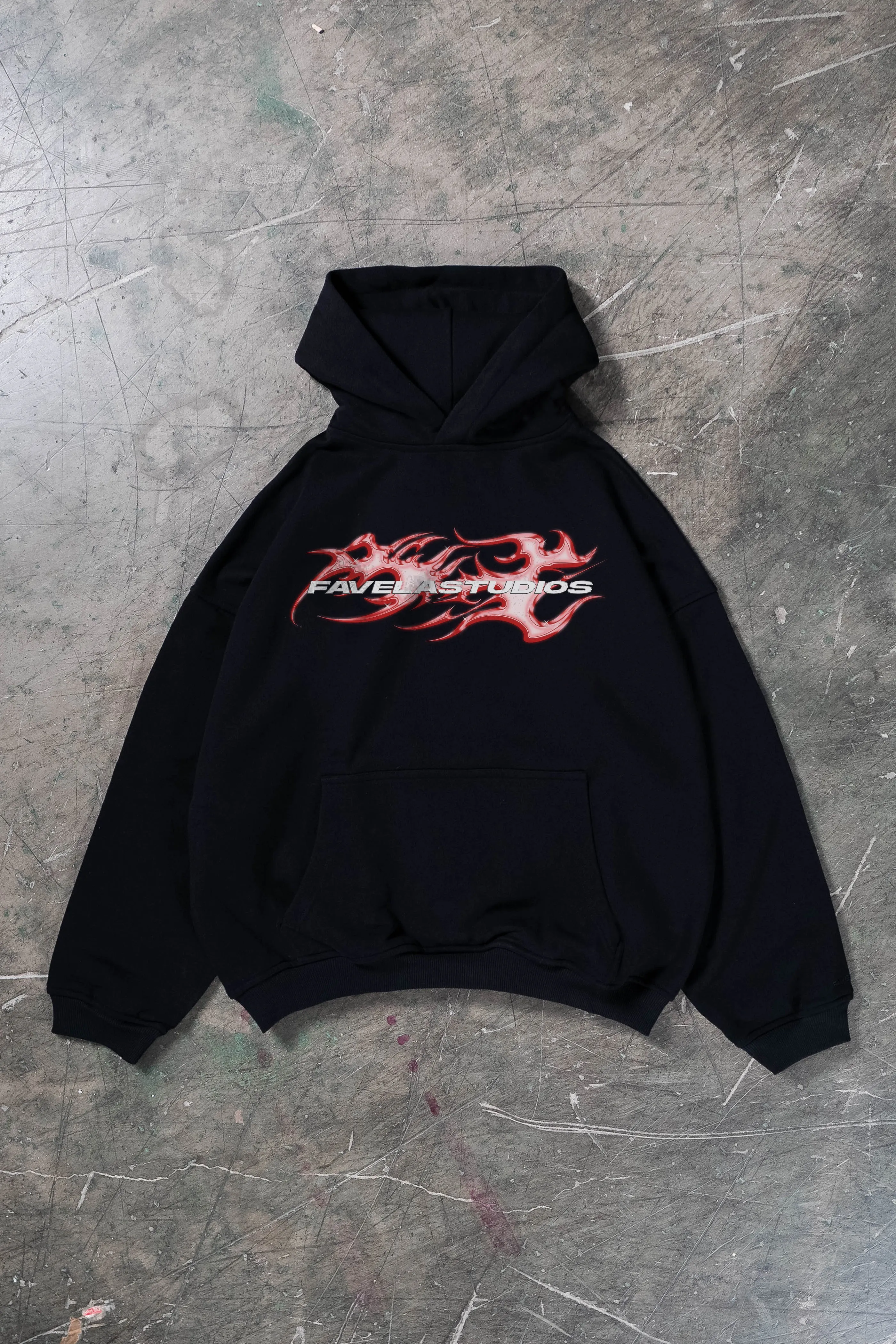 FIRECHROME BLACK HOODIE