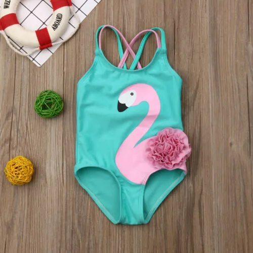 FLAMINGO Turquoise Swimsuit