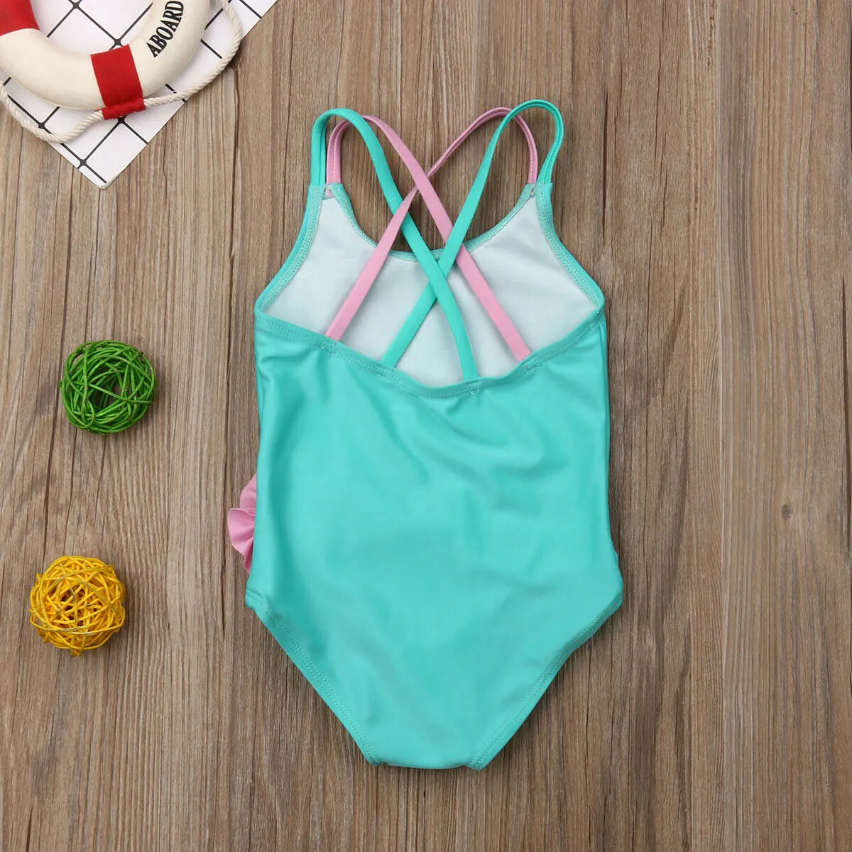 FLAMINGO Turquoise Swimsuit