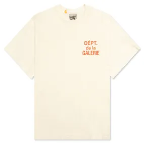 French Tee - Cream