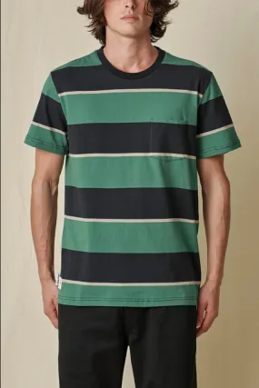 Globe Striped Bootleg Dreams T-shirt GB02241007 SE sea 