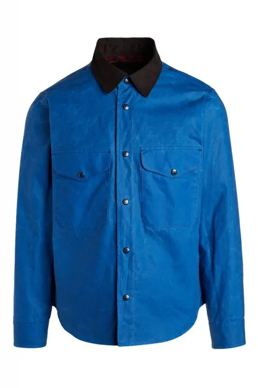 Heavy Shirt, Waxed, Mid-Blue