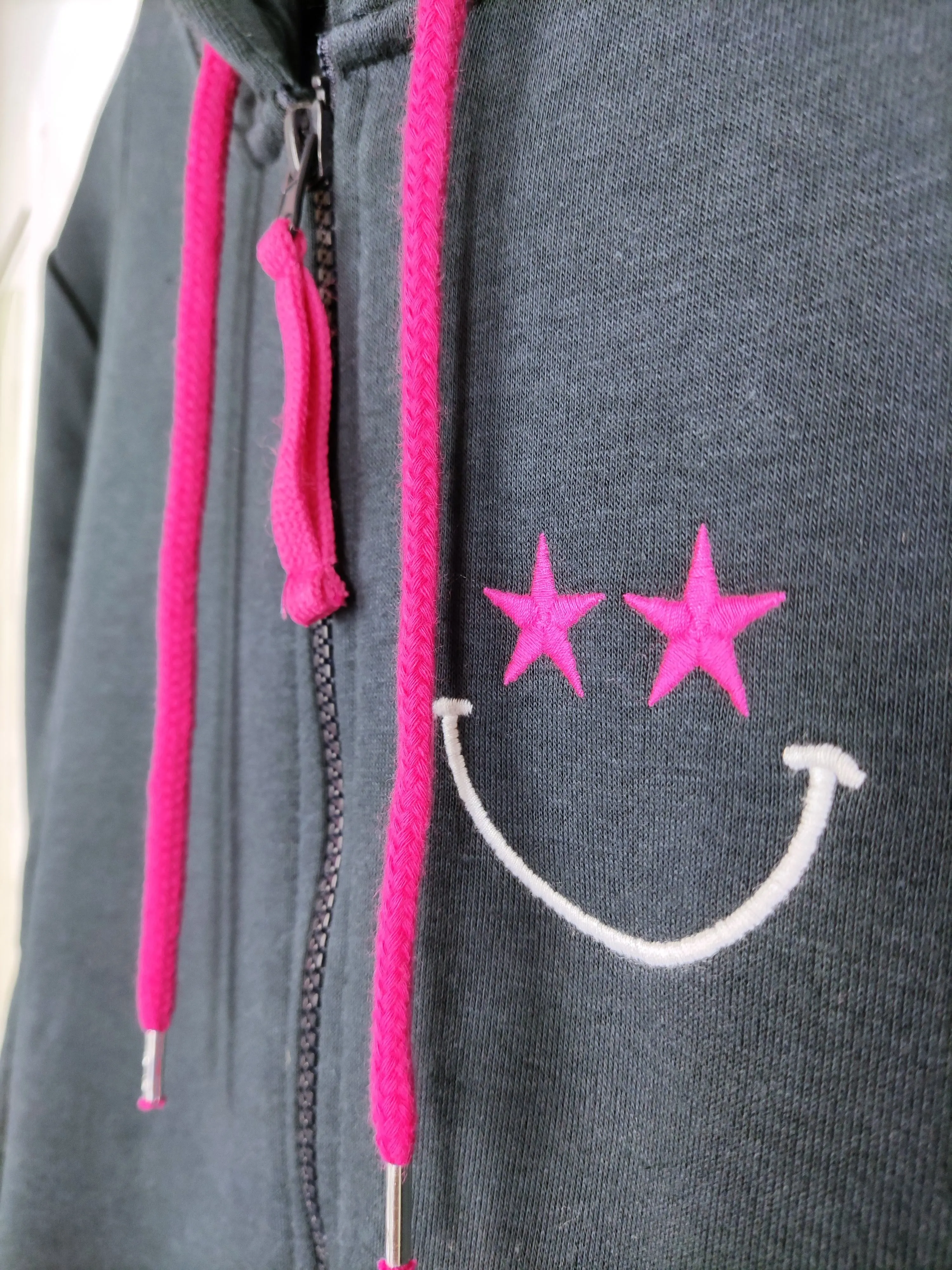 HOODIE MANTEL SWEAT "AURELIA" LOVE PEACE HAPPINESS