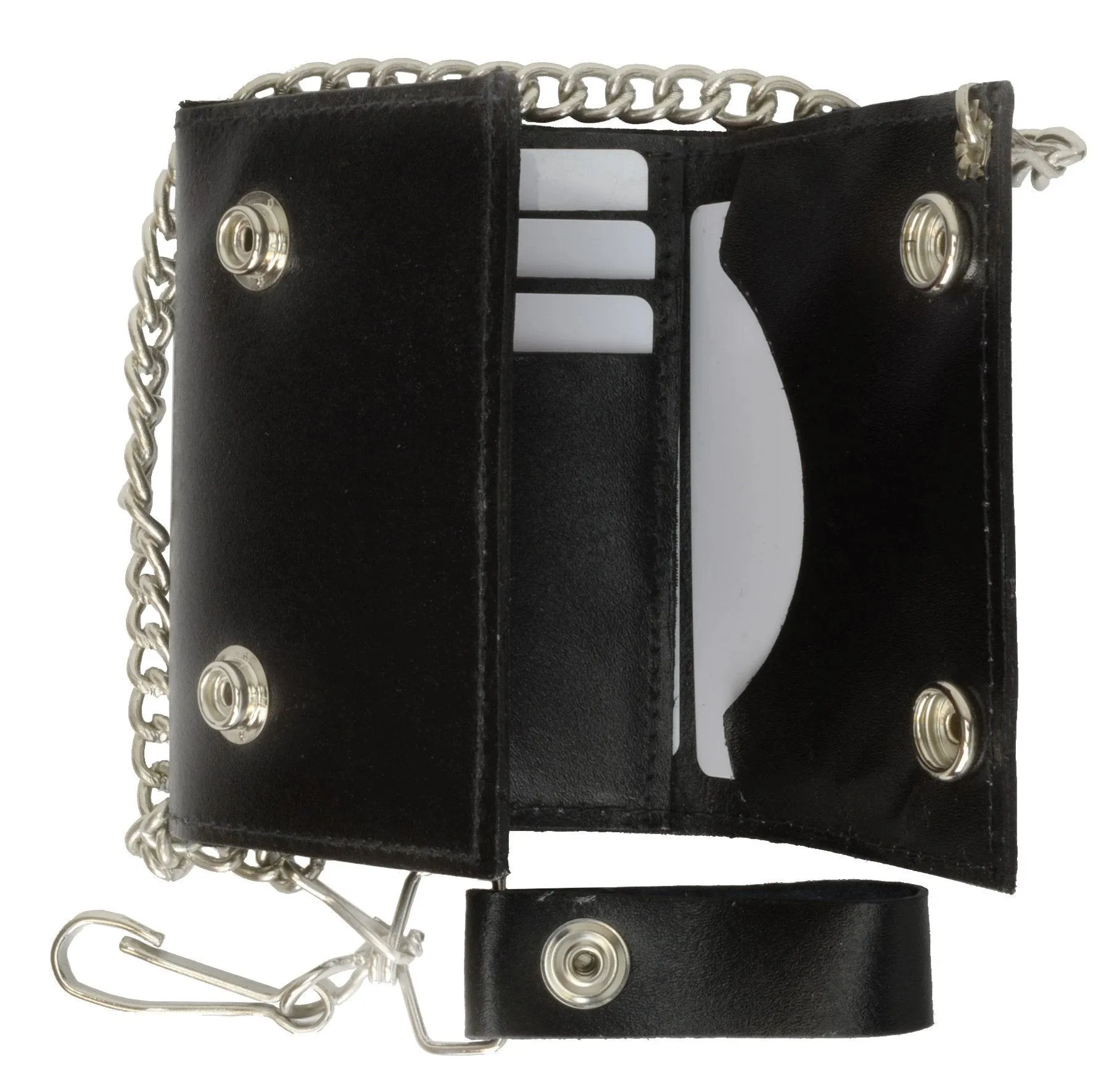 Leather Biker Wallet