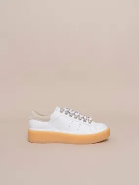 Leather Platform Sneakers