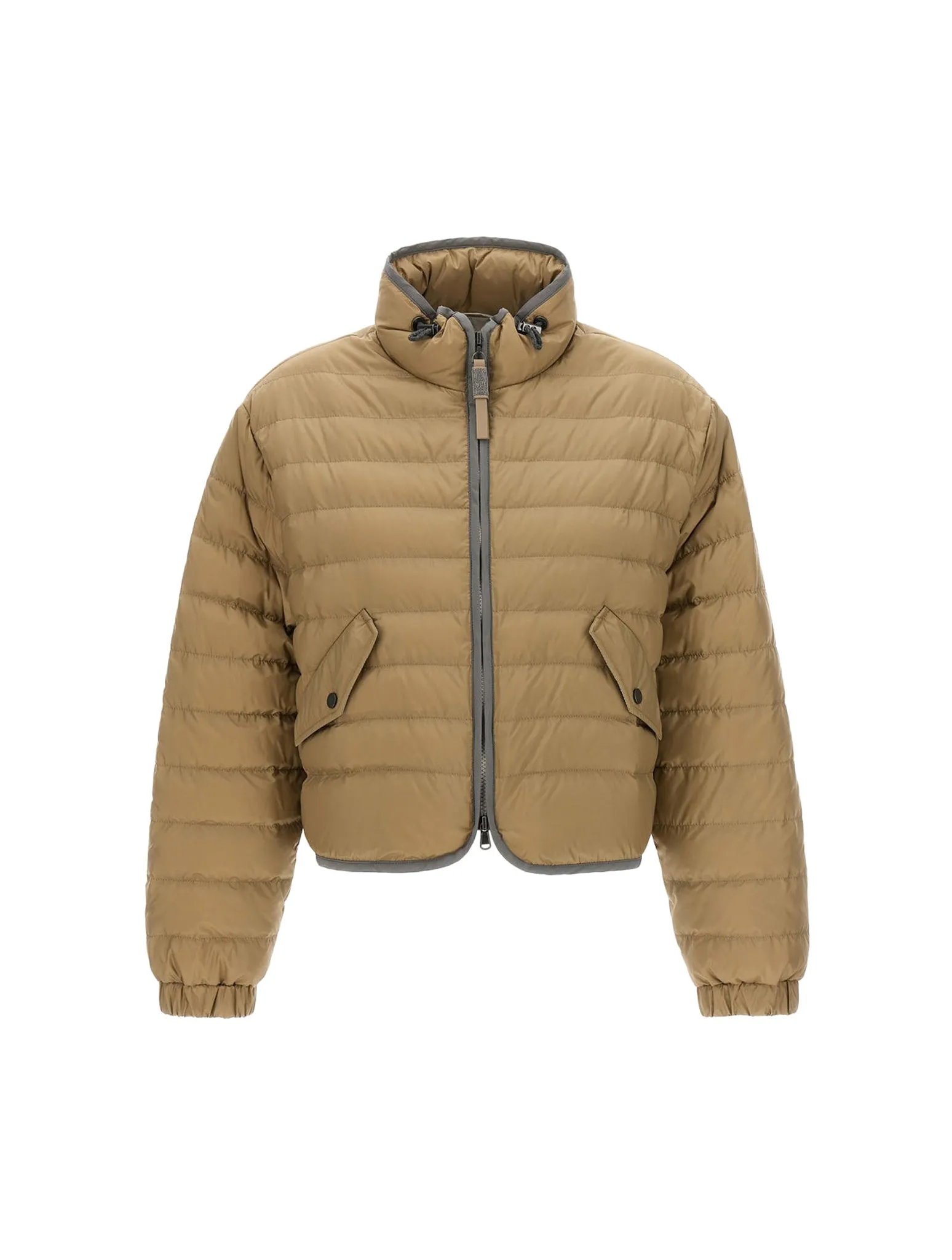 Mobile detail down jacket