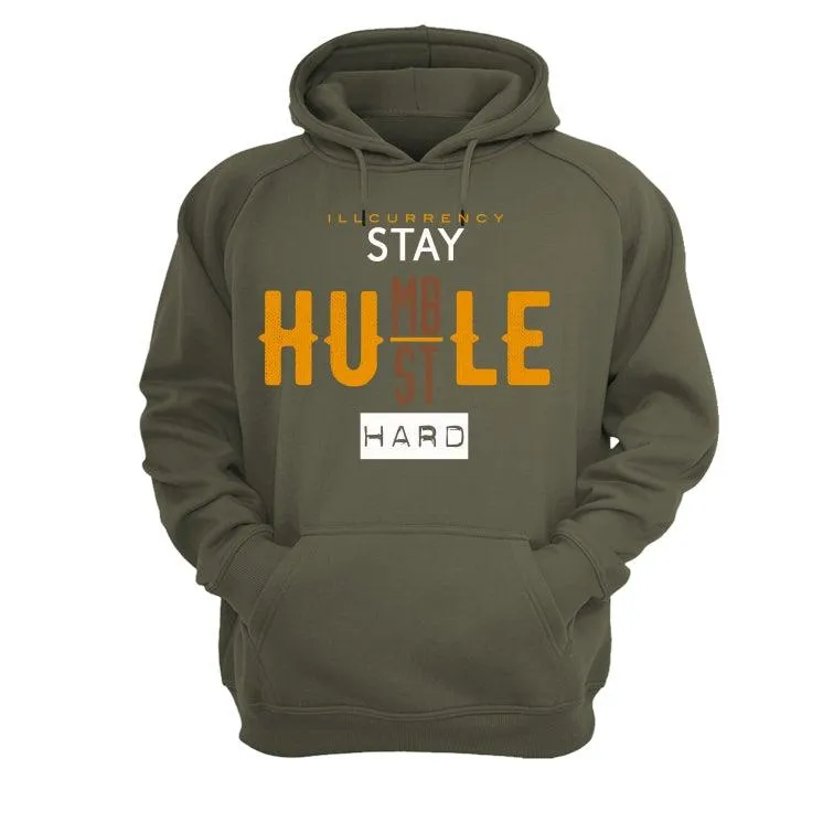 Nike Dunk Low Dusty Olive Gold Military Green T-Shirt (Stay Humble Hustle Hard)