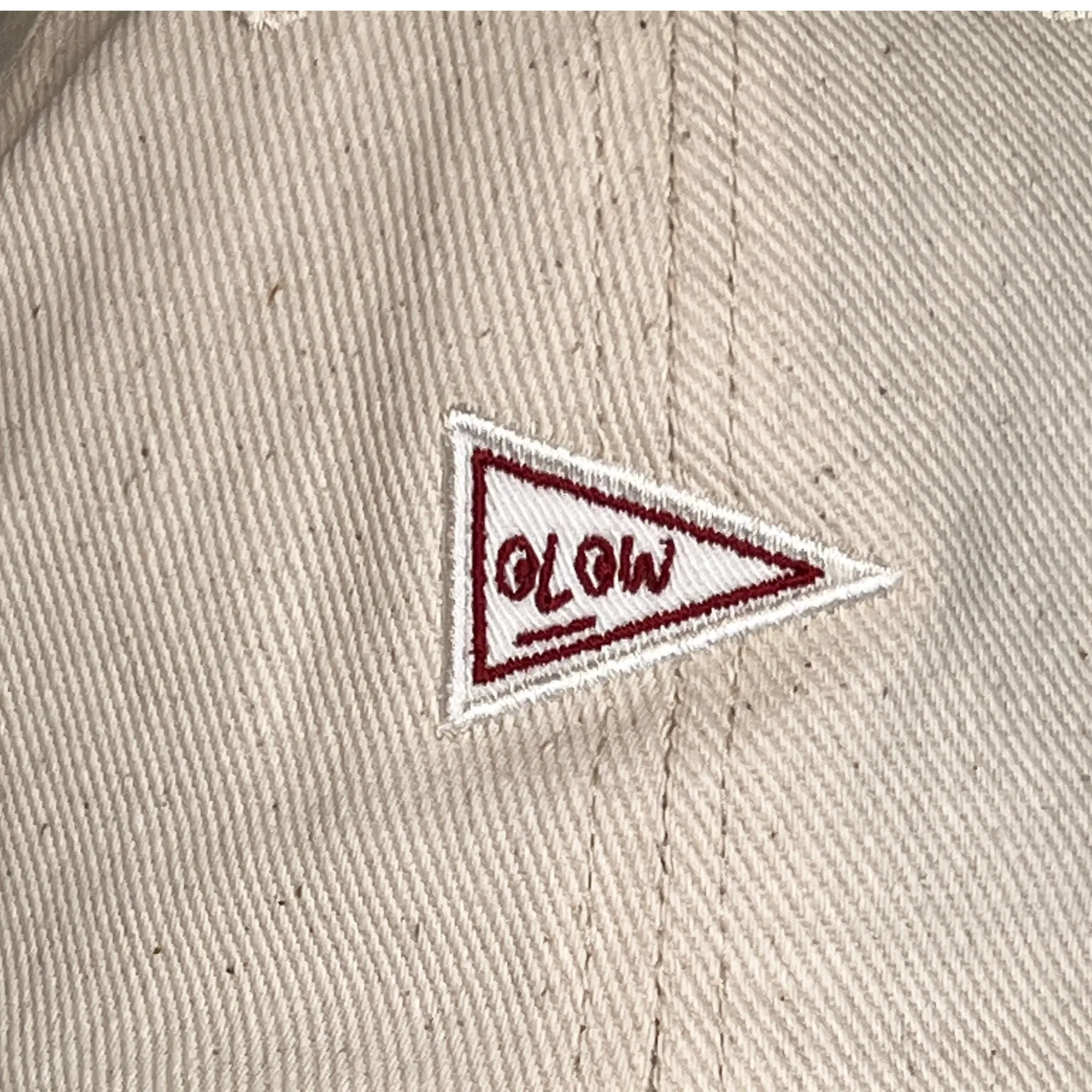 Olow Casquette Six Panel ecru