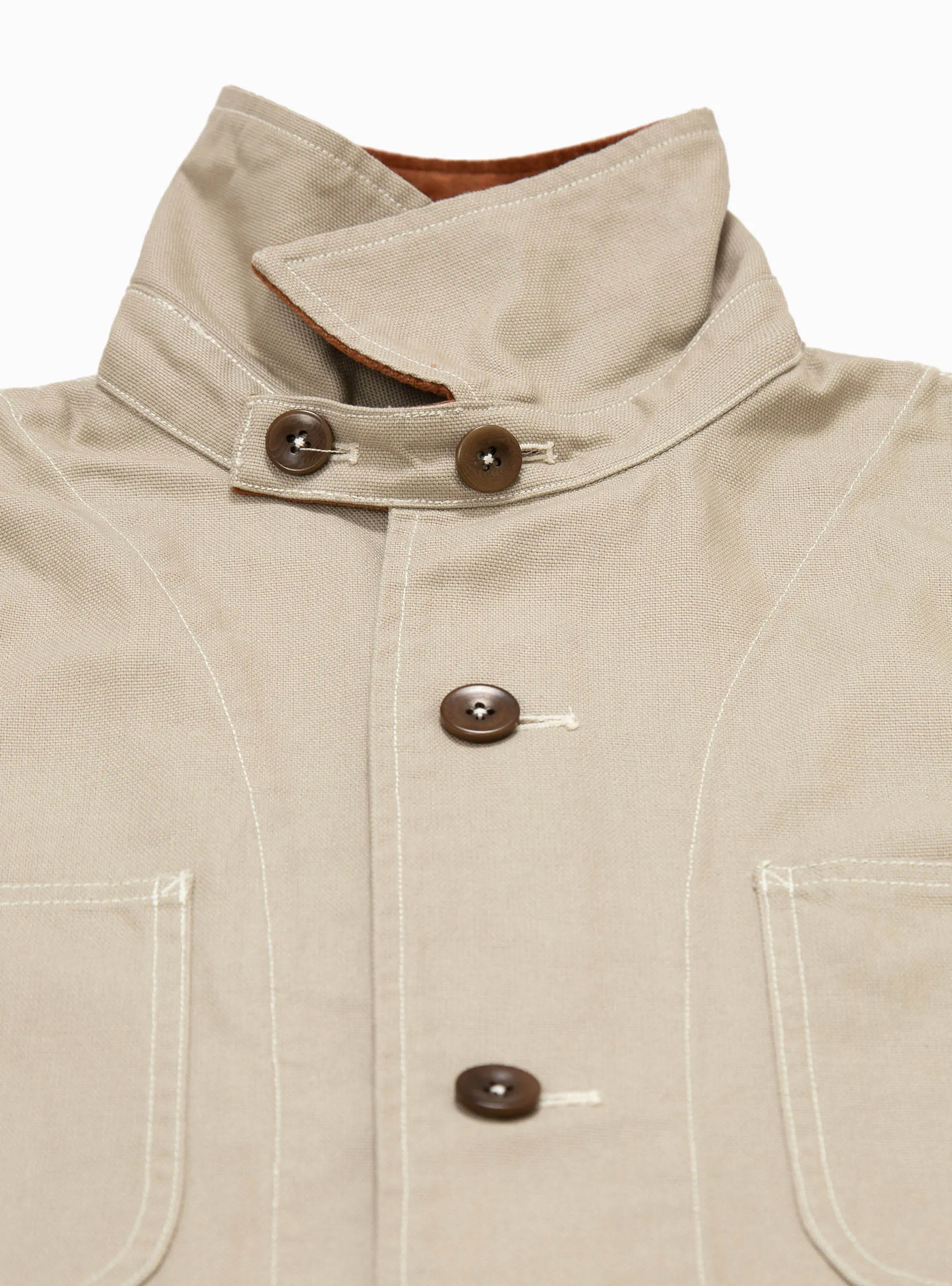 Camel Jacket with Paperclip Apron Pocket - Optimal e-commerce product title