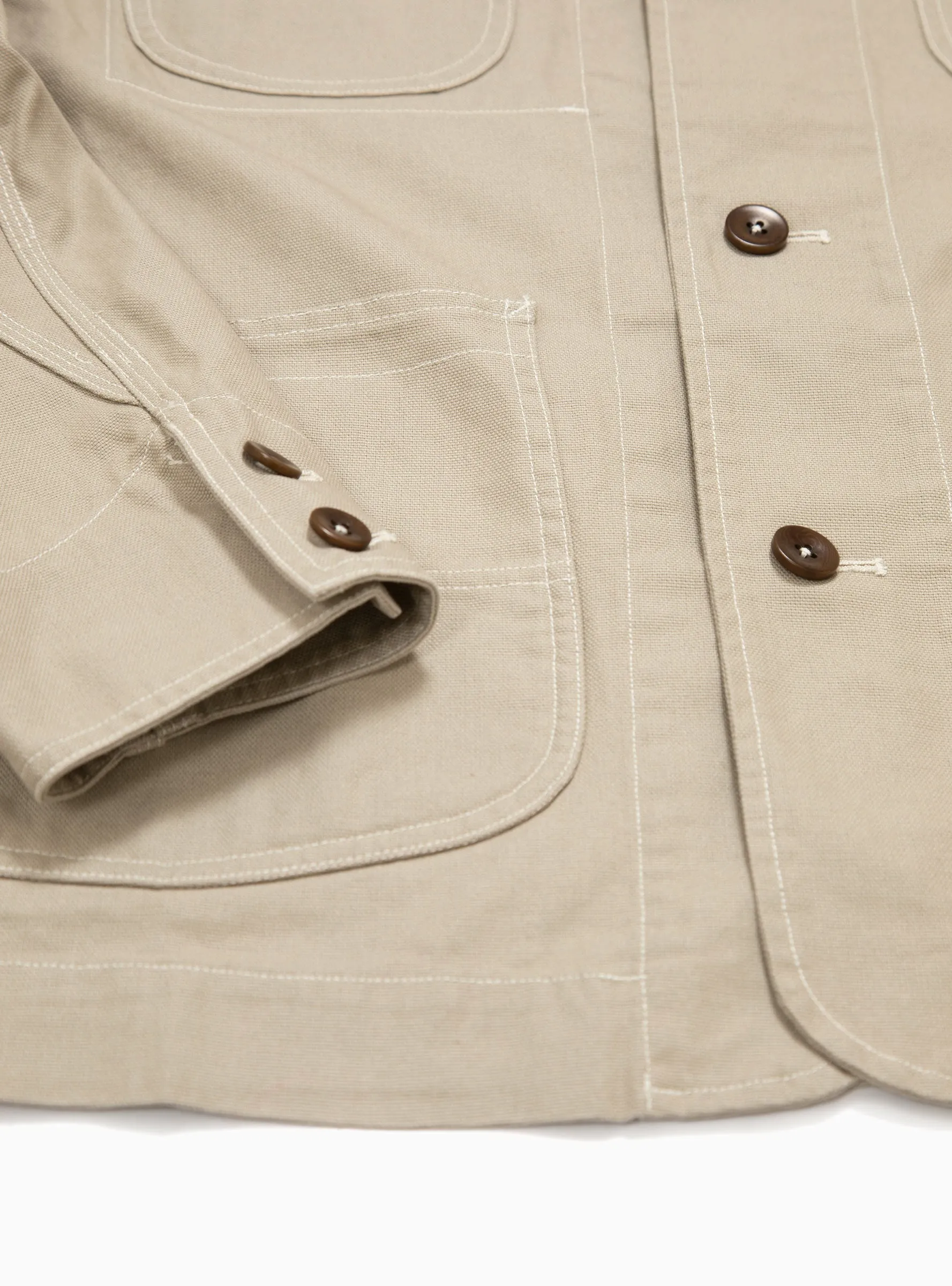 Camel Jacket with Paperclip Apron Pocket - Optimal e-commerce product title