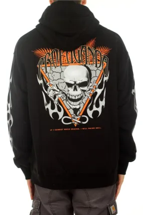 Propaganda Hooded Sweatshirt Skeleton Hoodie 21FWPRFE540-01 black