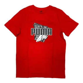 Puma Summer Graphic Tee 848576 11 high risk red