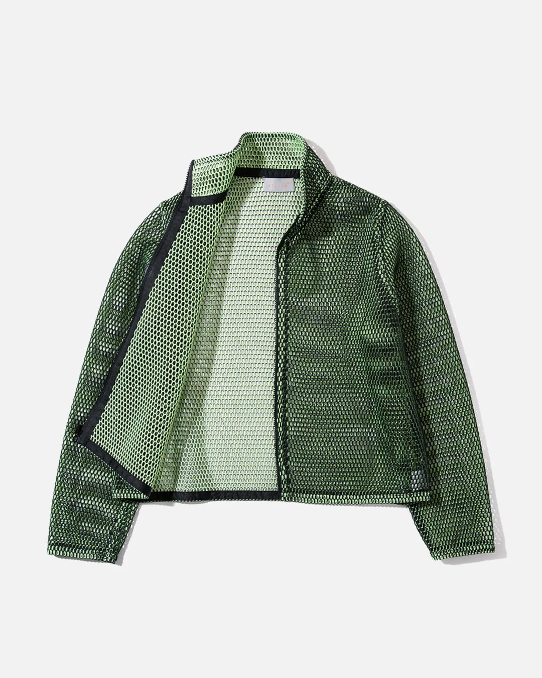 Reversible Box Zip Up - Green / Black