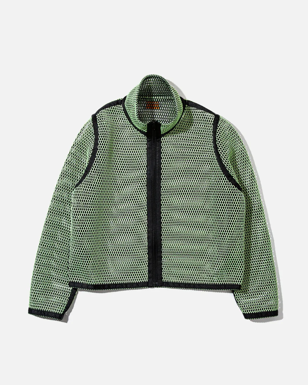 Reversible Box Zip Up - Green / Black