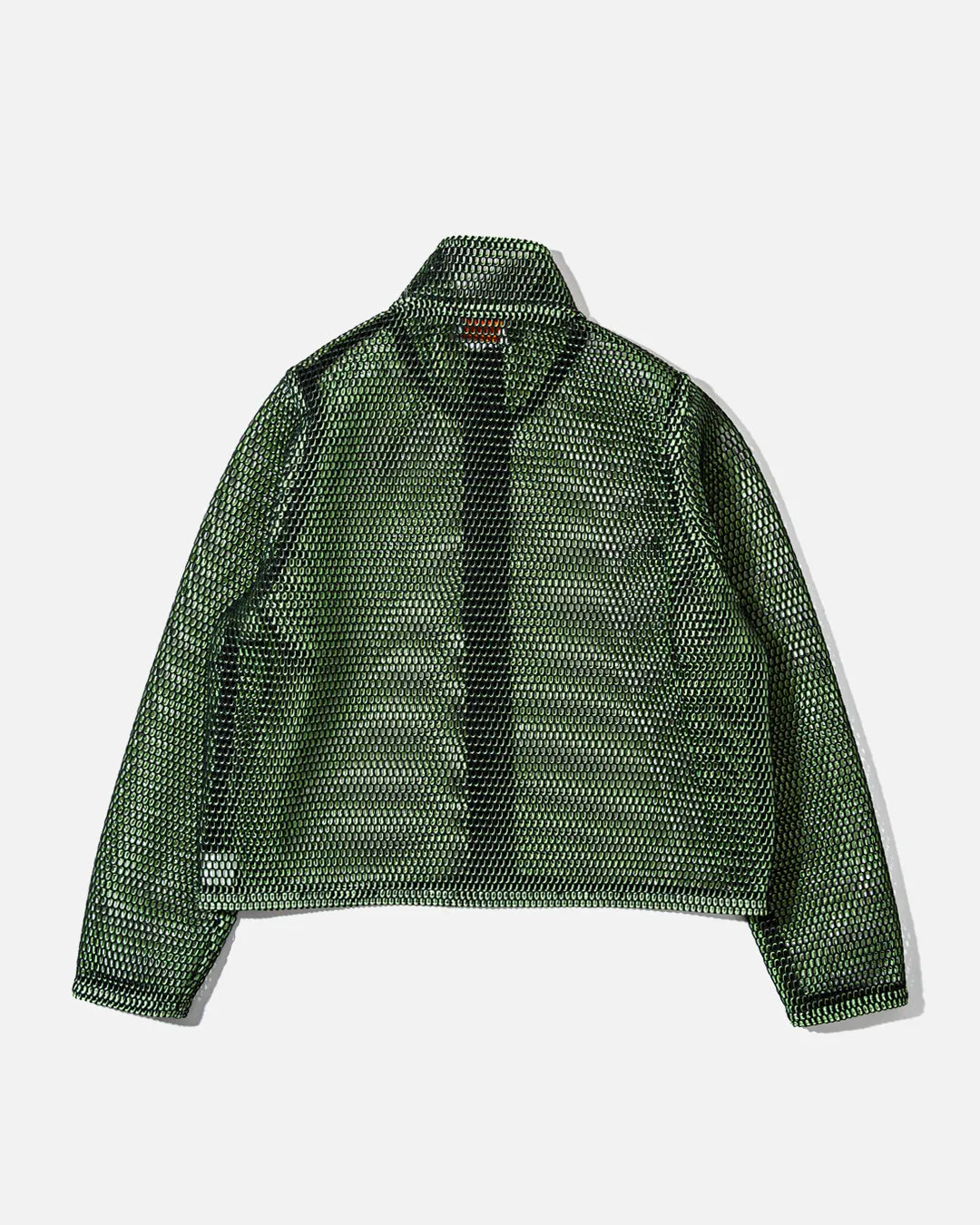 Reversible Box Zip Up - Green / Black