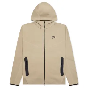 Sportswear Tech Fleece Windrunner Full Zip Hoodie - Khaki/Black