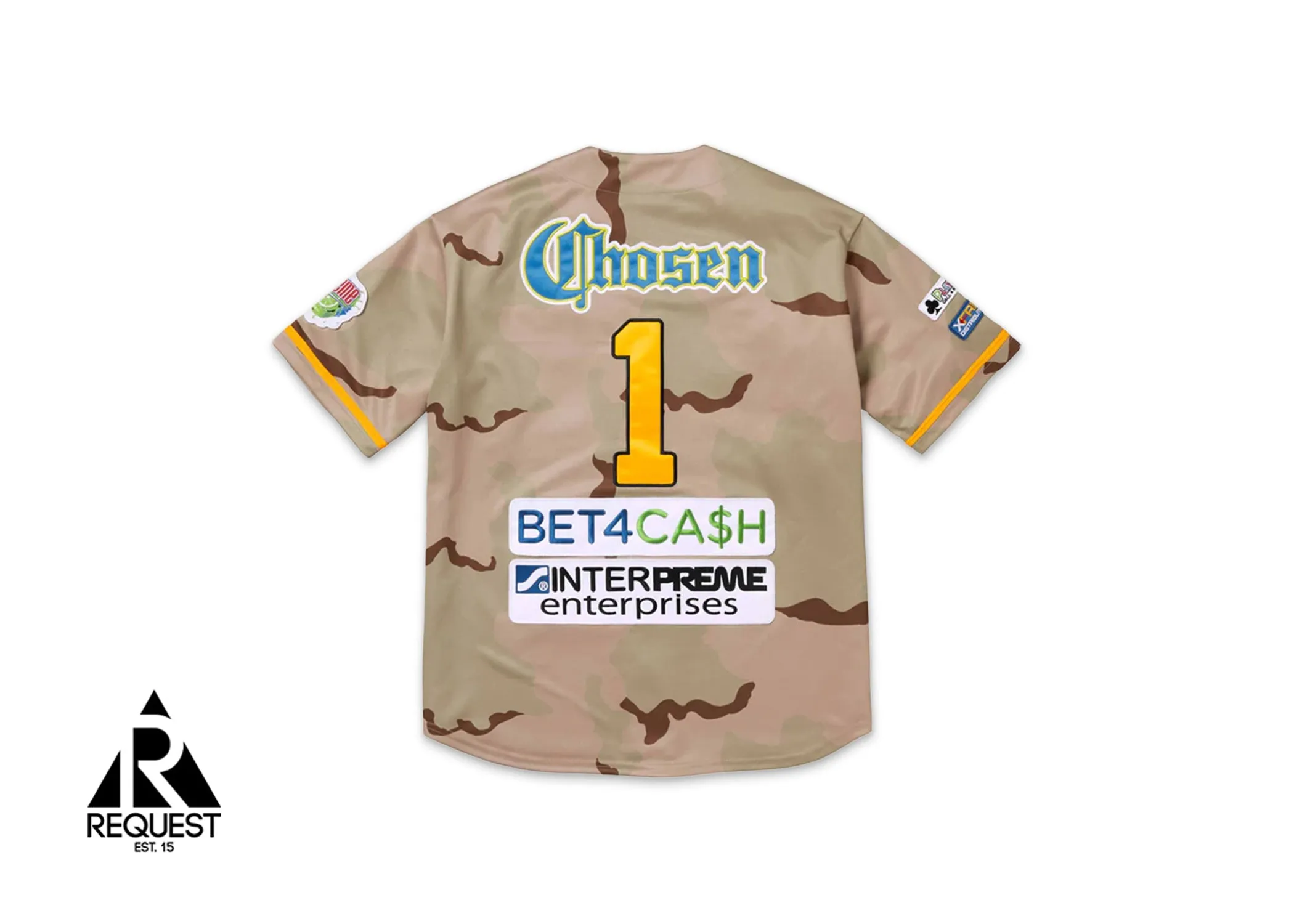 Supreme Chosen One Baseball Jersey “Desert Camo”