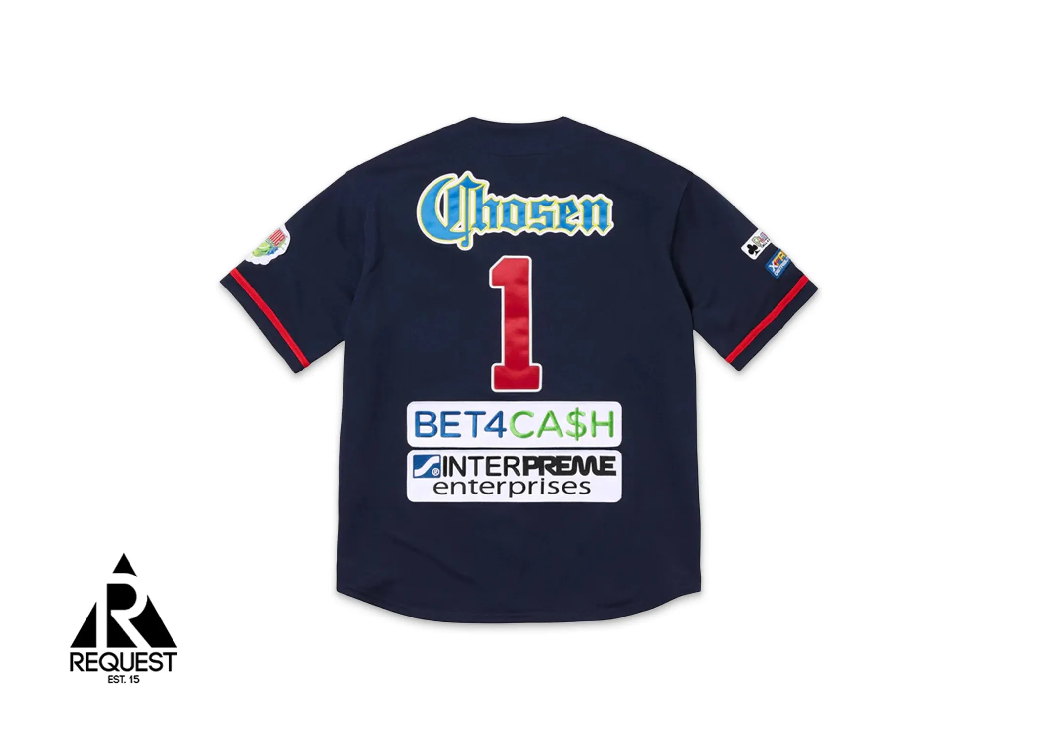 Supreme Chosen One Baseball Jersey “Navy”