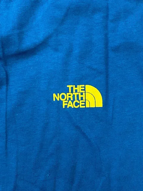 The North Face men's short sleeve t-shirt Foundation Graphic NF0A55EFM191 light blue