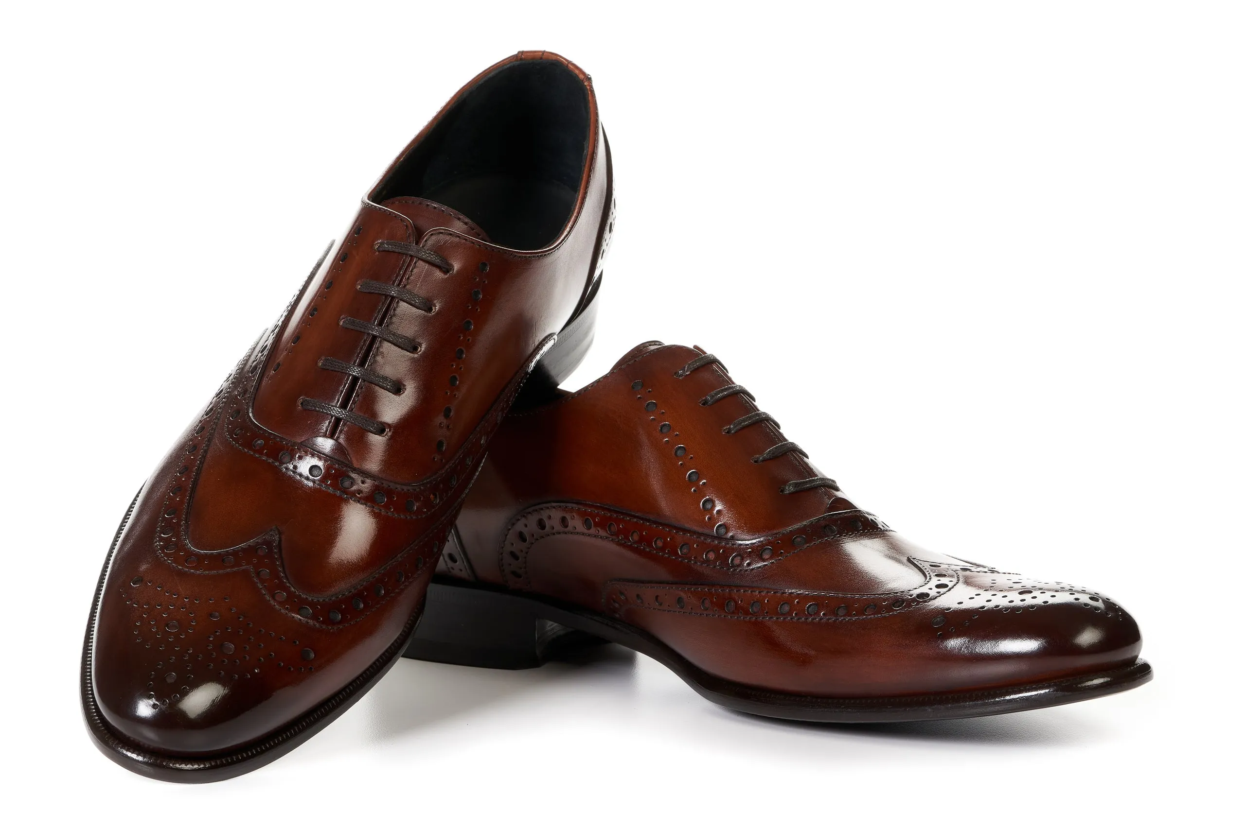 The West II Wingtip Oxford - Brown