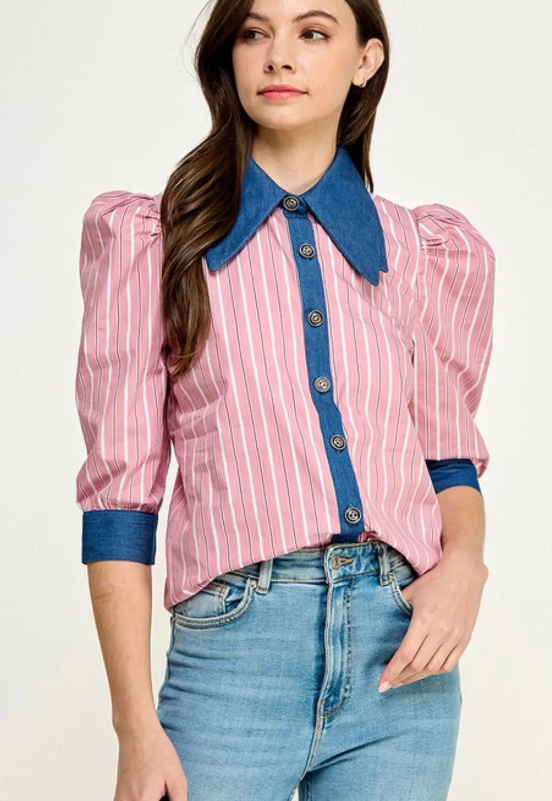 TX7499 stripes shirt