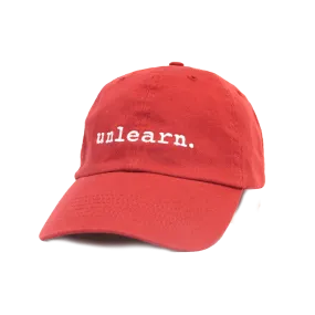 unlearn. Baseball Cap