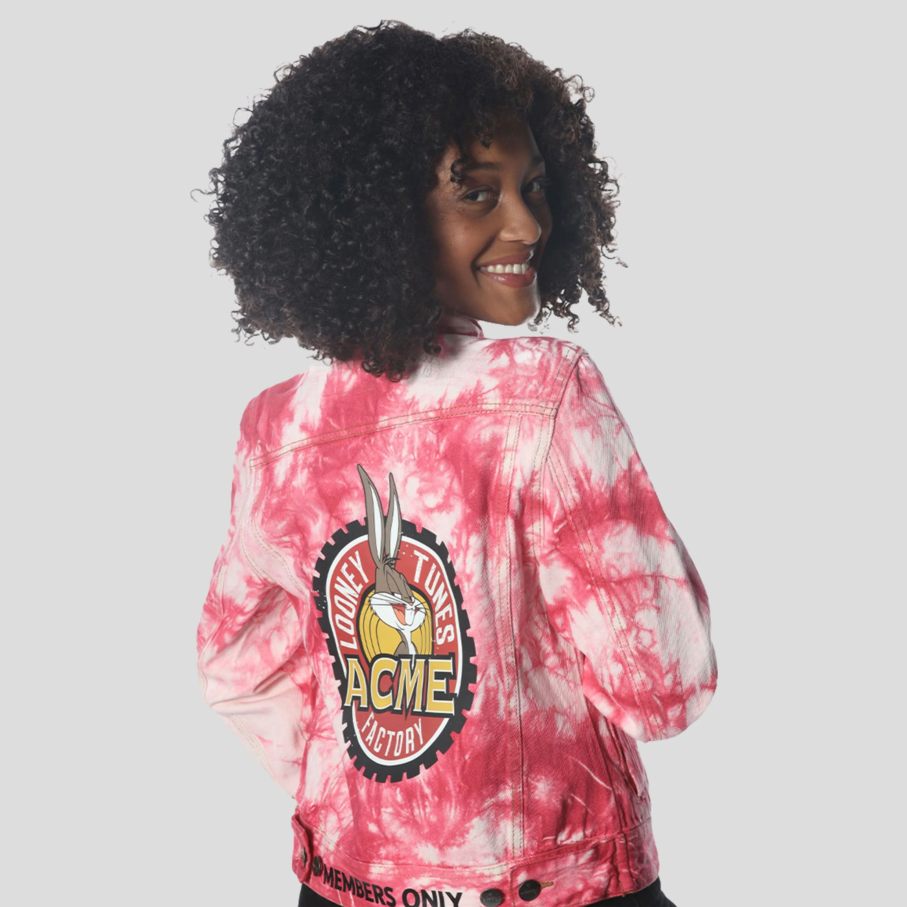 Women's Bull Denim Looney Tunes Trucker Jacket - FINAL SALE